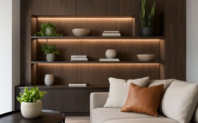 Transform Your Space with Stylish Wall Cladding with Shelves for a Chic and Functional Look