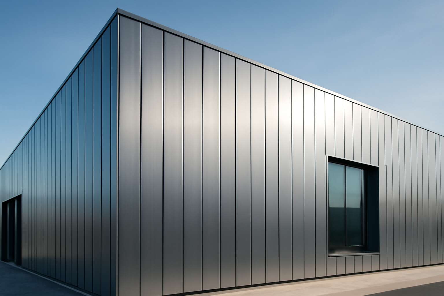 metal sheet wall cladding