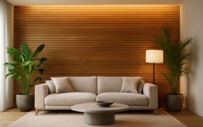 Revamp Your Space with wall cladding for lounge: Modern Texture & Cozy Vibe